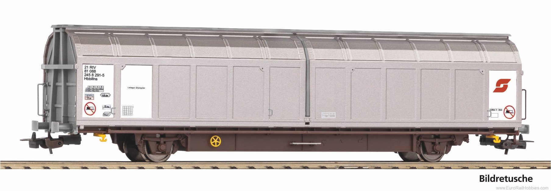 Piko 24629 OBB Type Hbbillns 305 Sliding Wall Boxcar