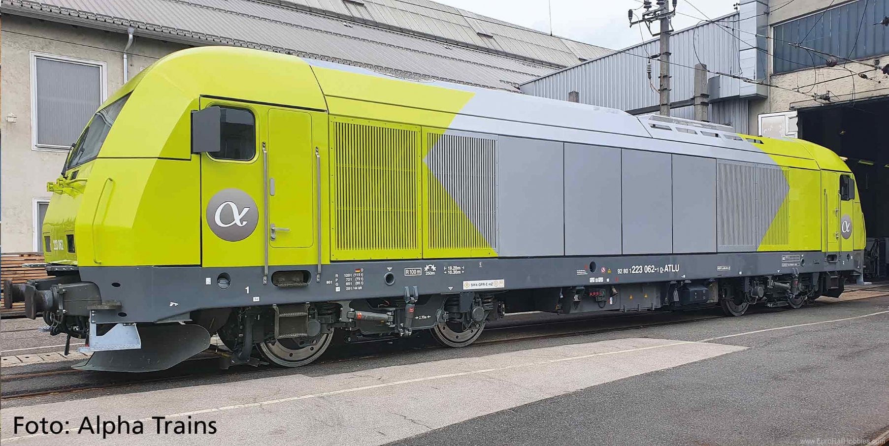 Piko 27500 Diesel locomotive Herkules ER20 Alpha Trains 