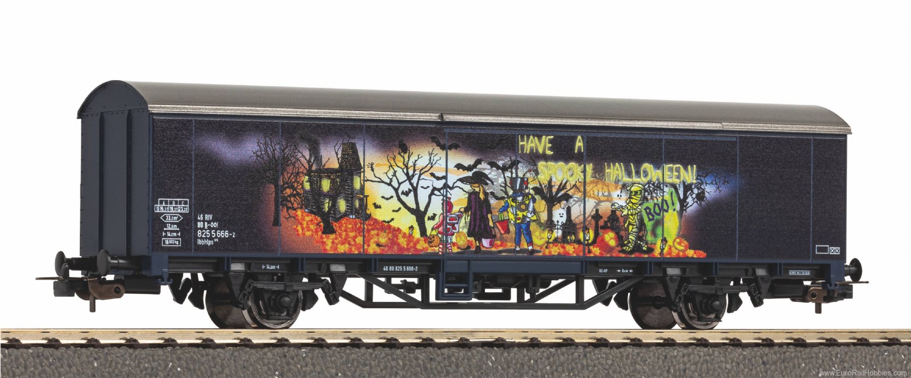 Piko 27704 Piko 2024 Halloween Glow in the Dark Freight 