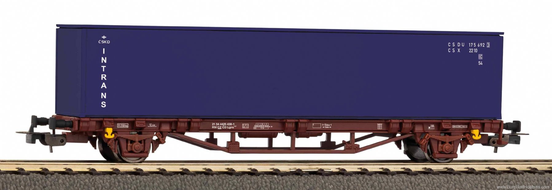 Piko 27719 Container wagon CD V 1 x 40' container  (Piko