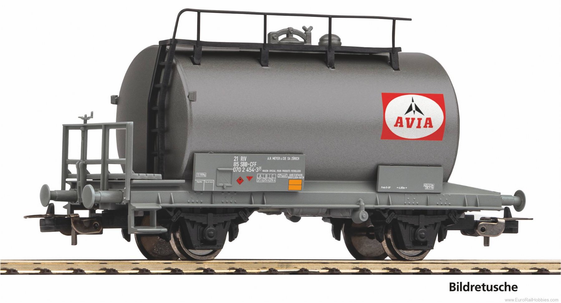 Piko 27723 SBB AVIA 2 Axle Tank Car