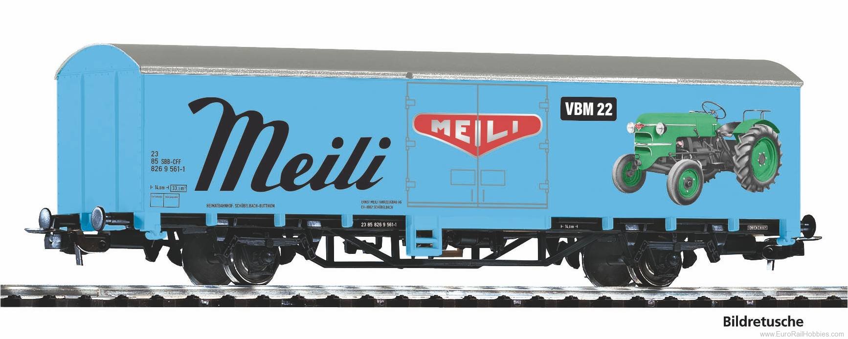 Piko 27728 SBB 'Meili' Covered Freight Car