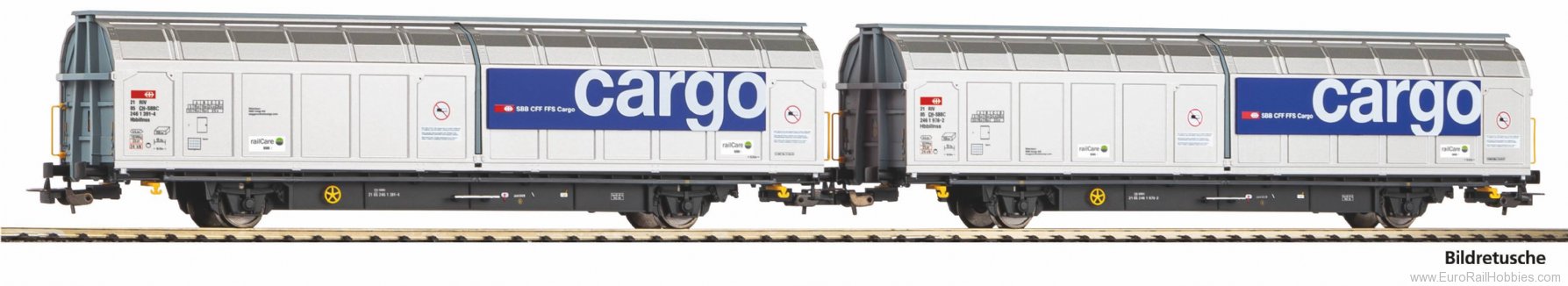Piko 28309 CH-SBB C/Railcare Type Hbbillns 305 Sliding W