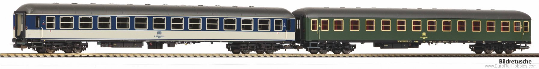 Piko 28324 DB 2nd Class BÃ¼m 234 POP Coach and 2nd Cla