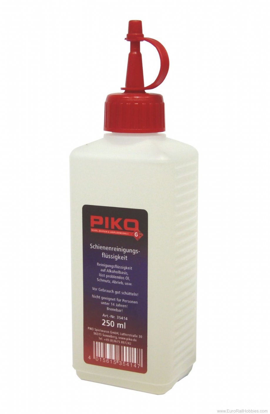 Piko 35414 Track Cleaning Fluid, 250ml