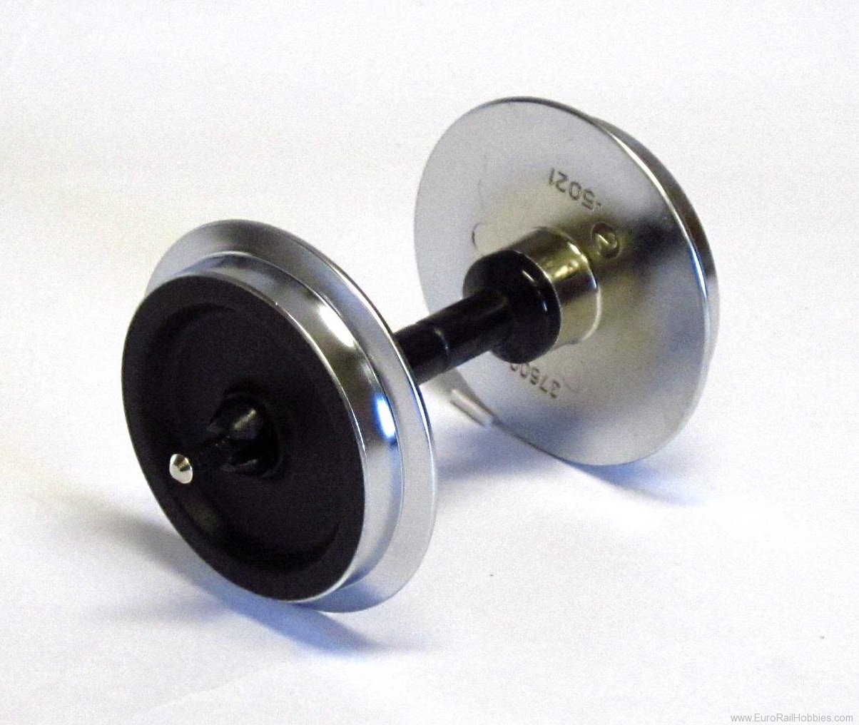 Piko 36165 Metal Wheelset, 35mm, Plated, 2 Pcs 