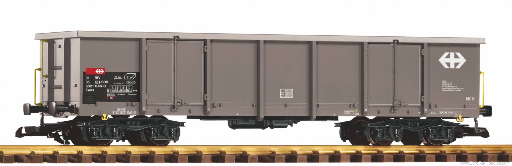 Piko 37010 G Eaos SBB VI open freight car