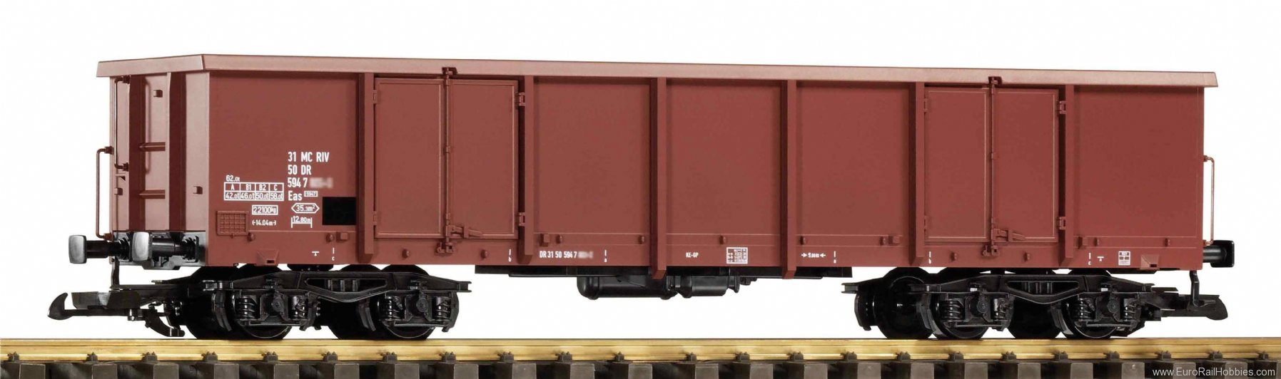 Piko 37018 G Open freight car Eaos DR IV
