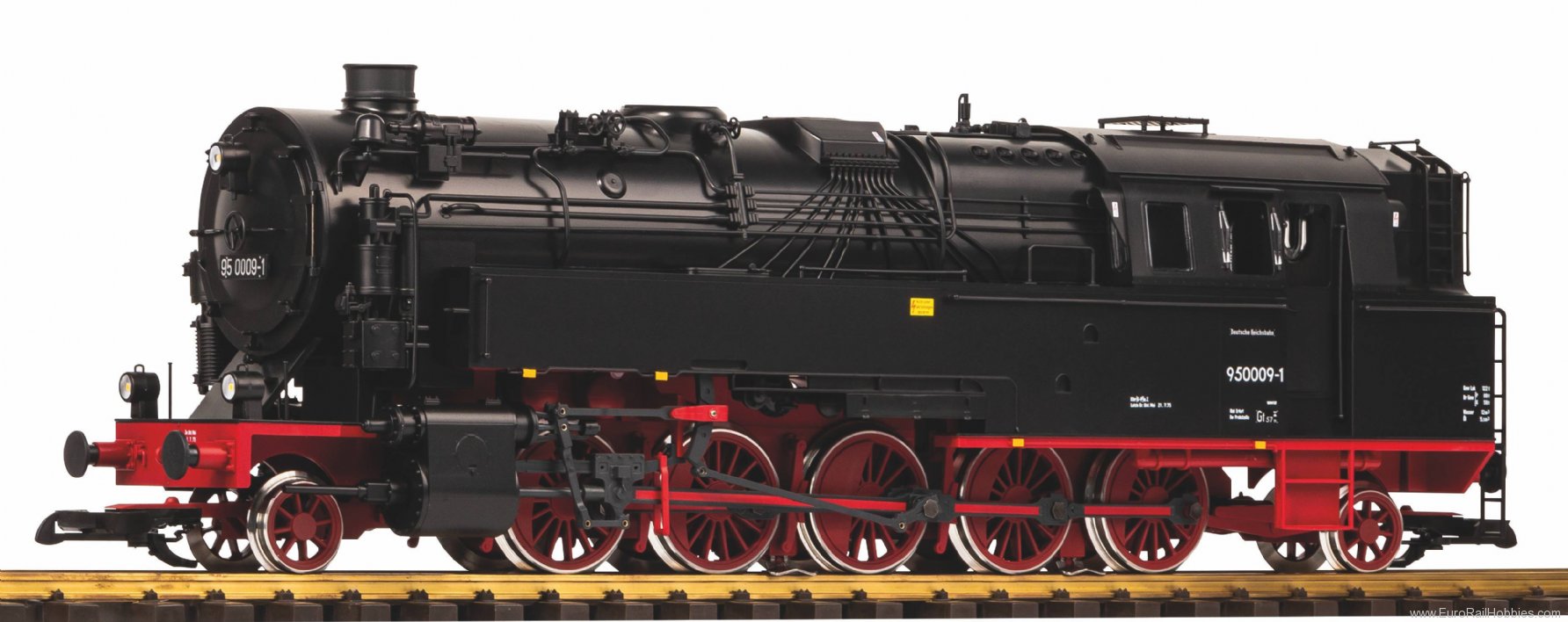 Piko 37232 G sound steam Locomotive BR 95 new oil DR IV 