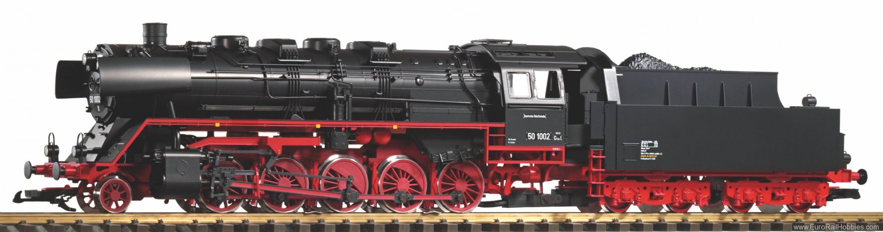 Piko 37246 G BR 50 DR III steam Locomotive (incl. steam)