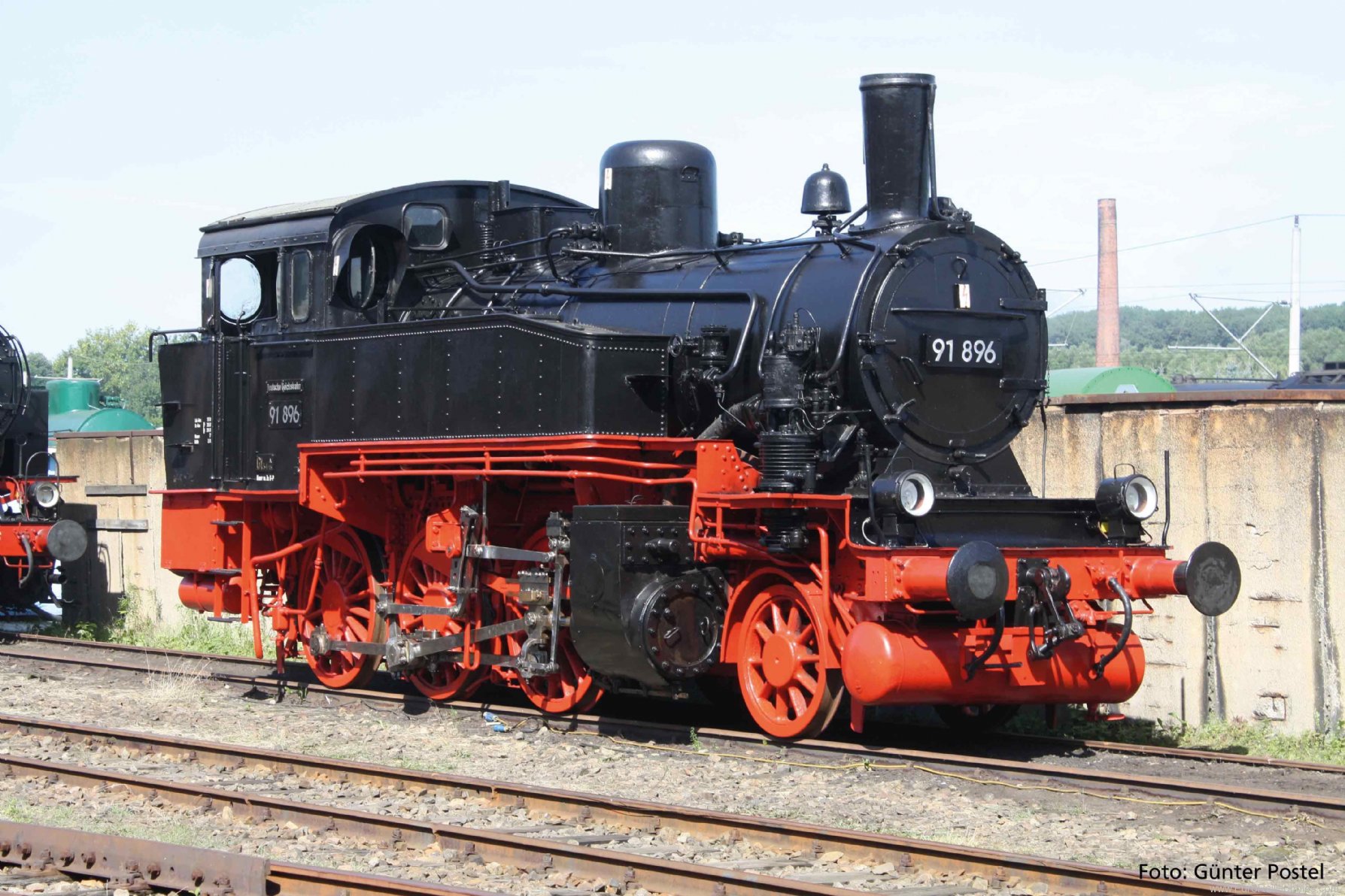 Piko 37260 G steam locomotive BR 91.3 DR III