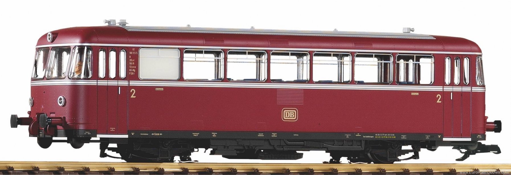 Piko 37308 DB III VT 98 Railbus, Single Unit Era III