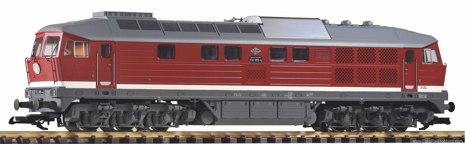 Piko 37583 G Sound Diesel Locomotive BR 132 DR IV (Digit