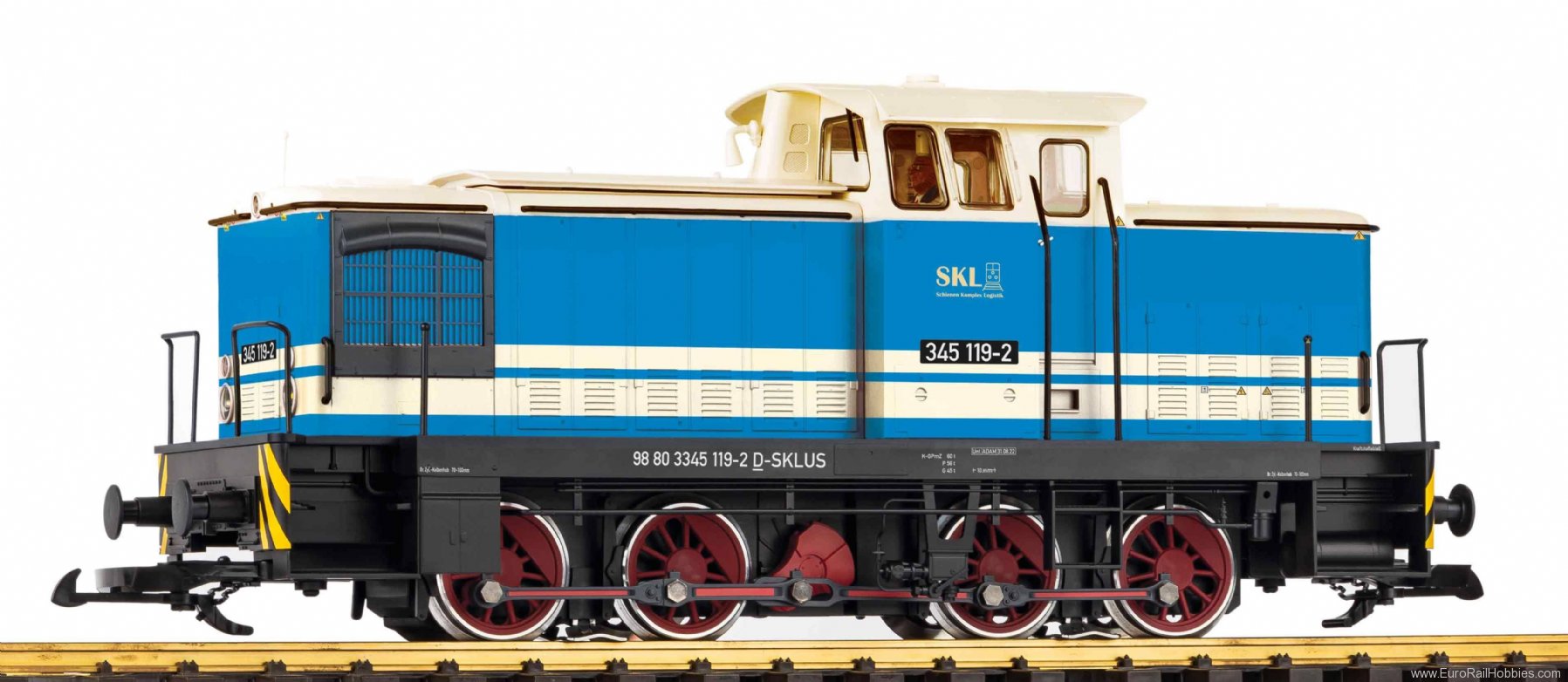 Piko 37594 G diesel locomotive BR 345 SKL VI