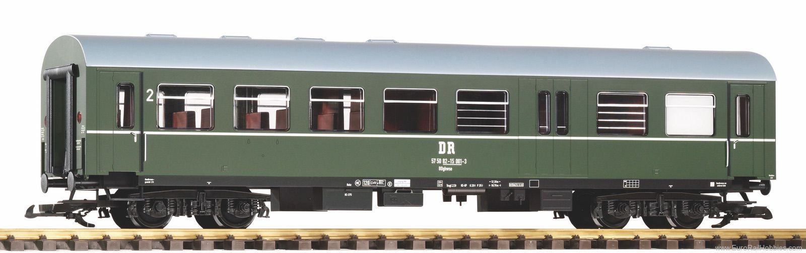 Piko 37656 G Reko-Wagen 2. Class DR III with Baggage Are