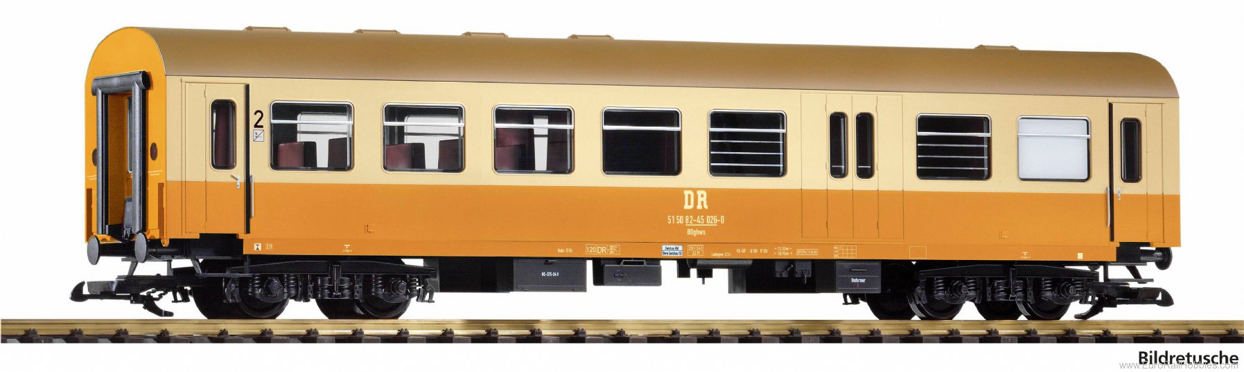 Piko 37659 G-DR Reko 2nd Class Express/Baggage Coach