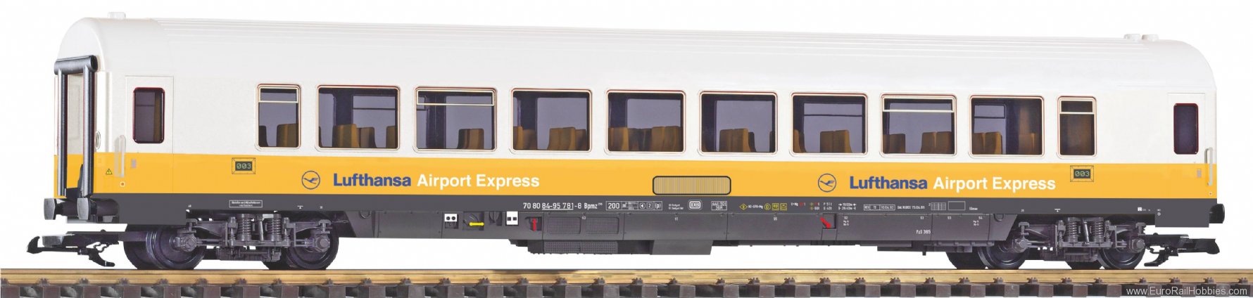 Piko 37668 G Passenger car Bpmz 296 Lufthansa DB IV