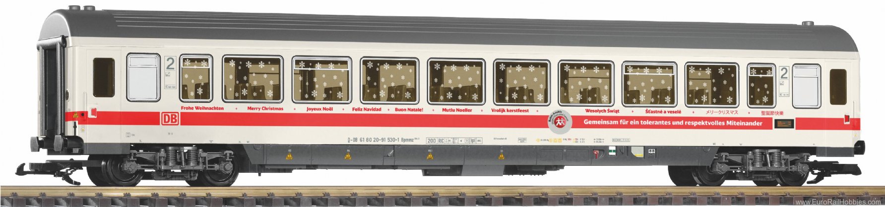 Piko 37673 DB AG Intercity Coach 2nd Class