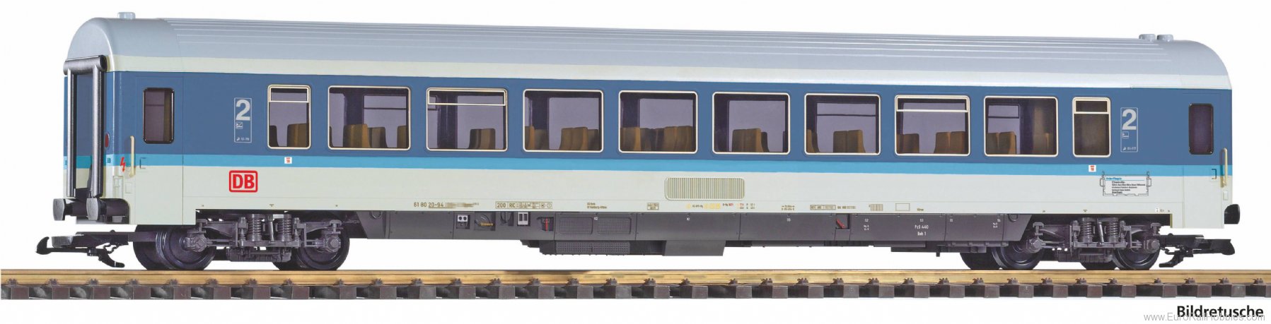 Piko 37674 G-DB AG Interregio 2nd Class Passenger Coach 