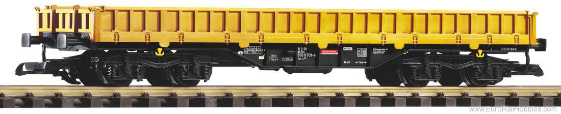 Piko 37762 G-DB VI Bahnbaugruppe Low-Side Gondola Res-x,