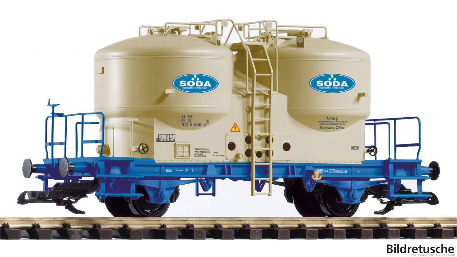 Piko 37798 G-DB AG Cement Soda Silo Wagon