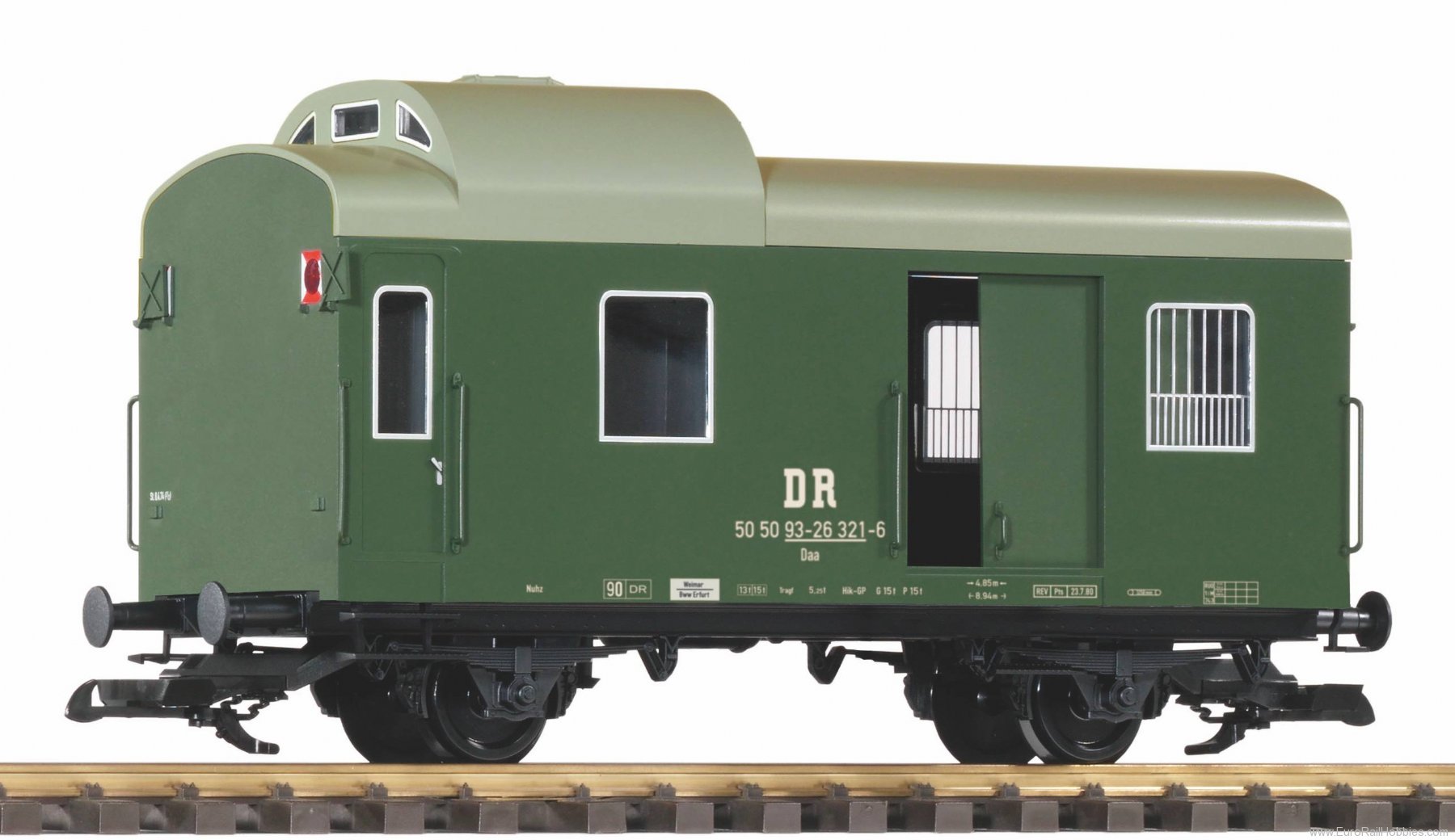 Piko 37842 G baggage car DR III