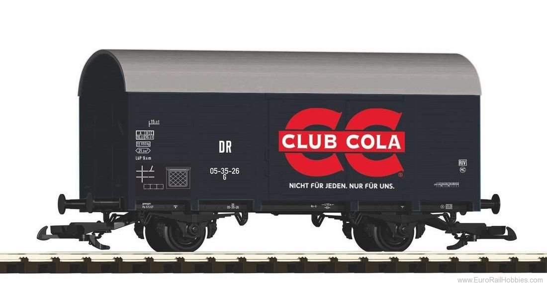 Piko 37959 DR IV 2-Axle Boxcar, Club Cola