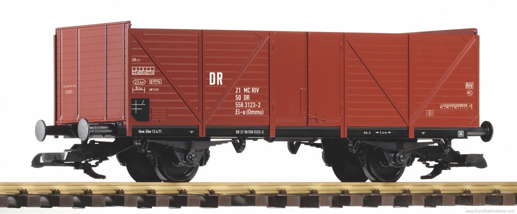 Piko 37963 G Offener GÃ¼terwagen DR IV 