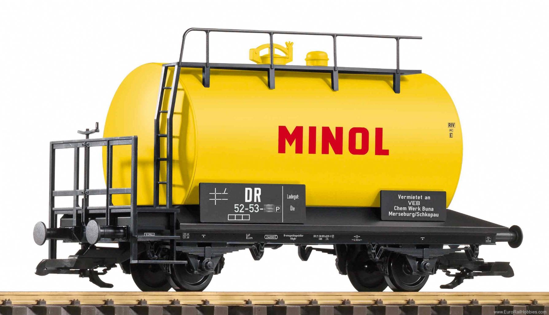 Piko 37971 G tank car Minol DR III