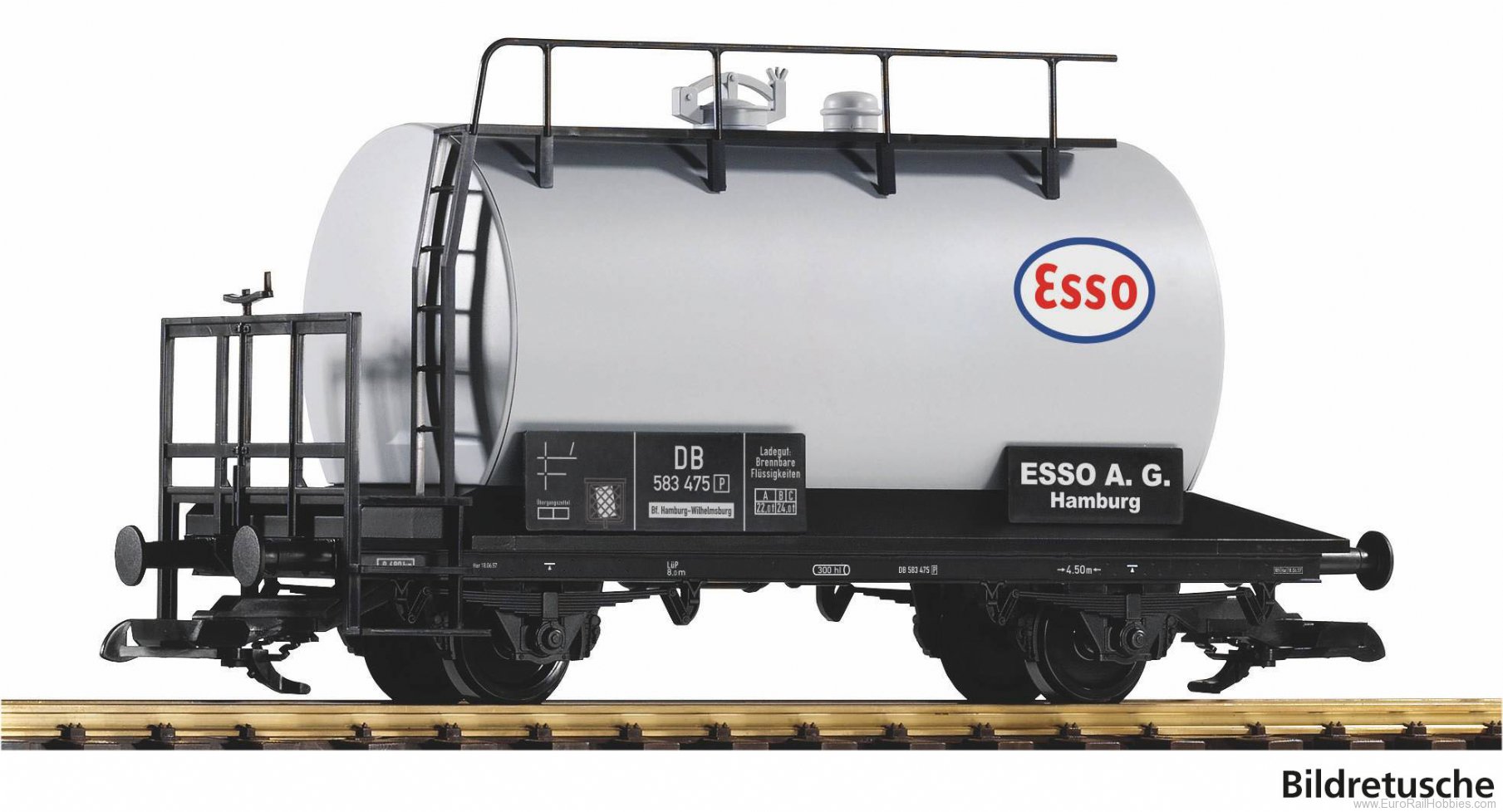 Piko 37975 G-DB 2 Axle ESSO Tank Car