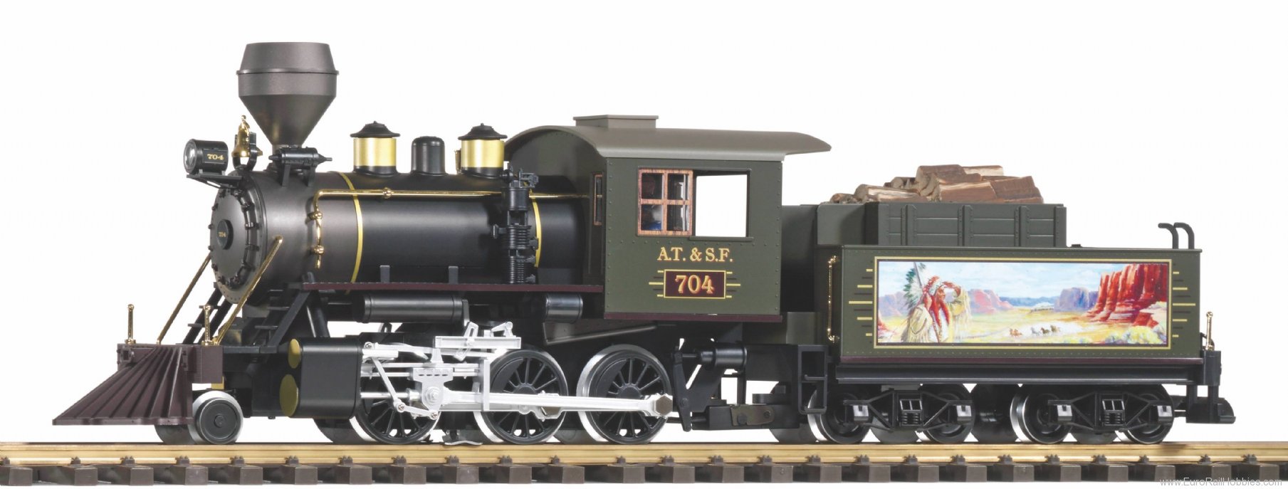 Piko 38233 G Steam Locomotive with tender Mogul SF (Digi