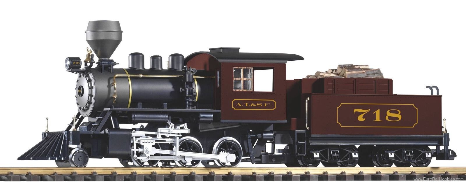 Piko 38238 G Steam Locomotive with tender Mogul SF