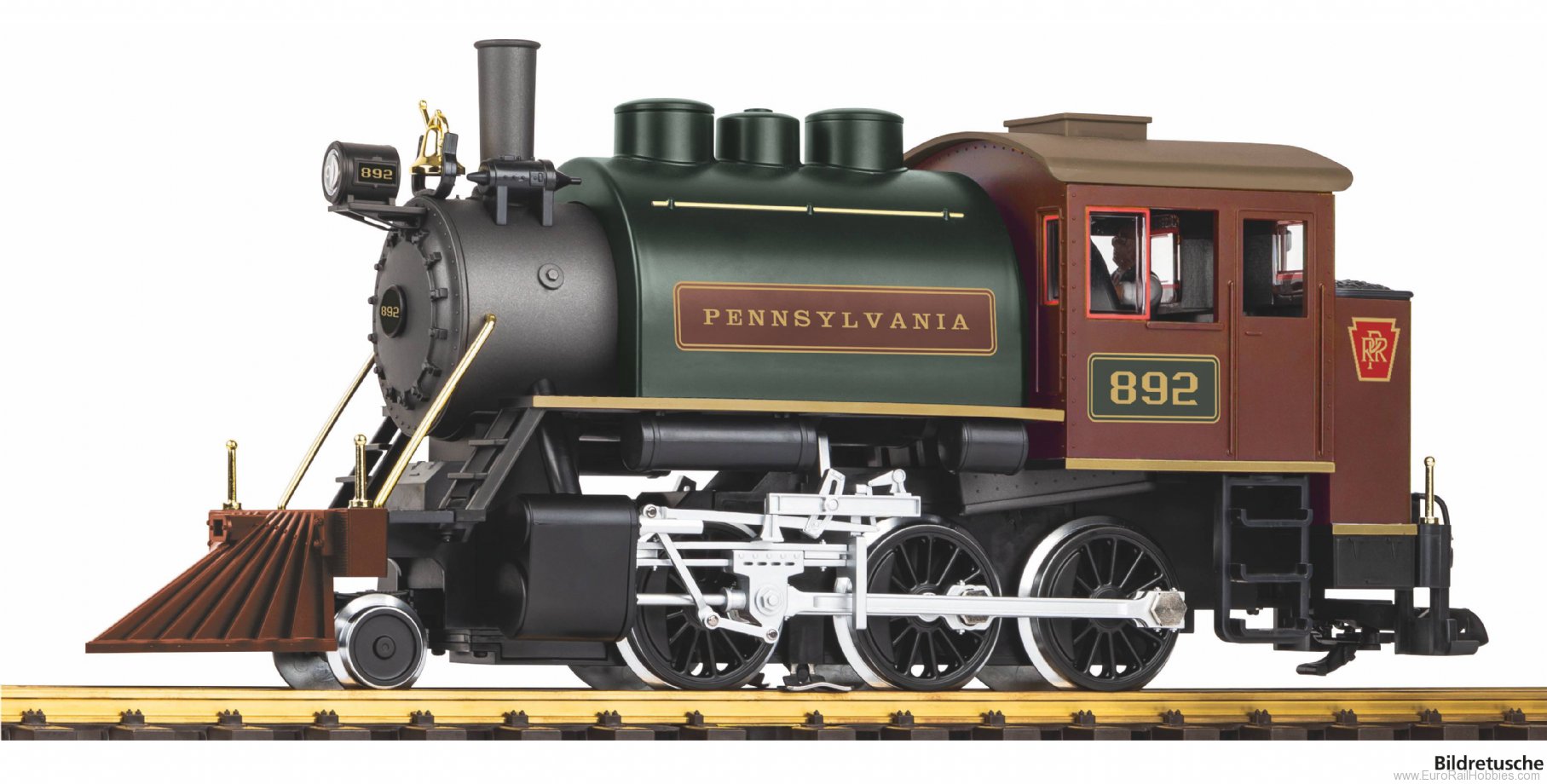 Piko 38253 G-US PRR 2-6-0 Saddle Tank Steam Locomotive w