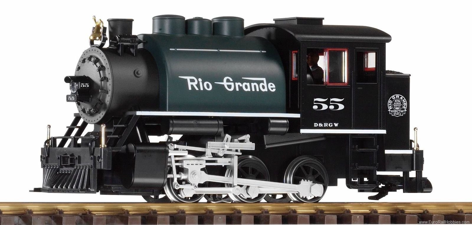 Piko 38255 G Steam Locomotive 2-6-0T D&RGW (incl. Sound)