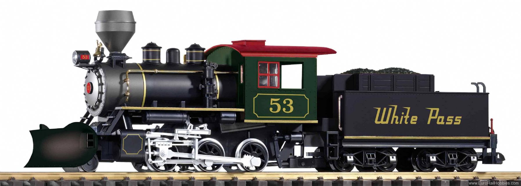 Piko 38260 G steam locomotive with tender Mini-Mogul WP&