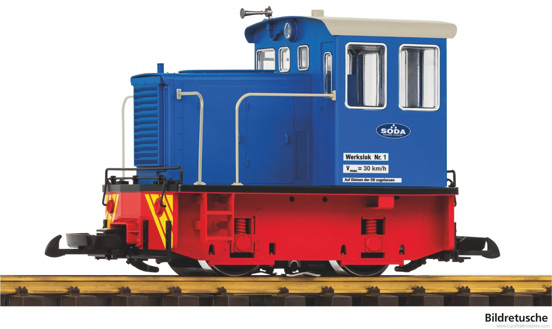Piko 38517 G-GE 25-Ton Soda Works Diesel Locomotive