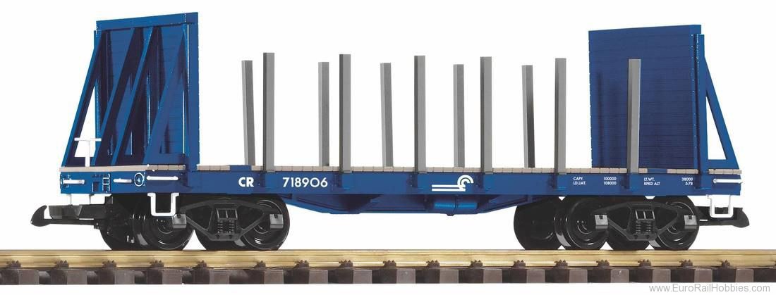 Piko 38766 CR Bulkhead Flatcar 718906 