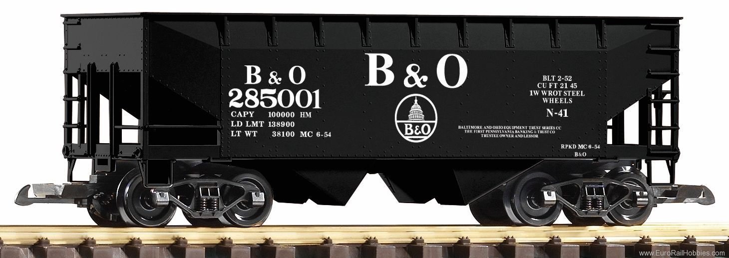 Piko 38829 B&O Offset Hopper 825001, Black 