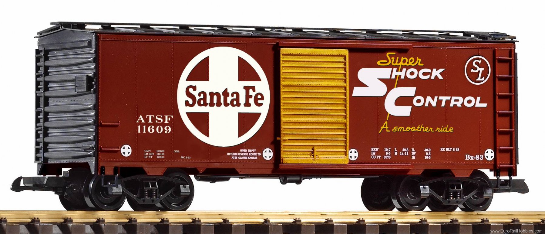Piko 38926 G Refrigerated Car Santa Fe 
