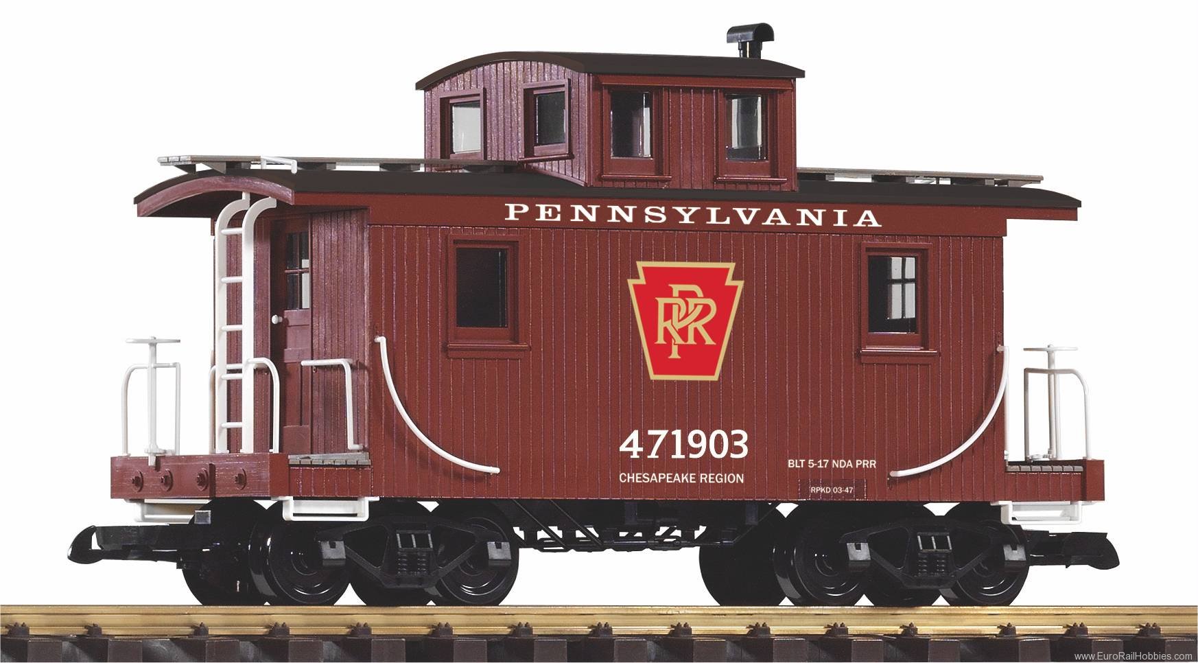 Piko 38946 G PRR freight train escort car