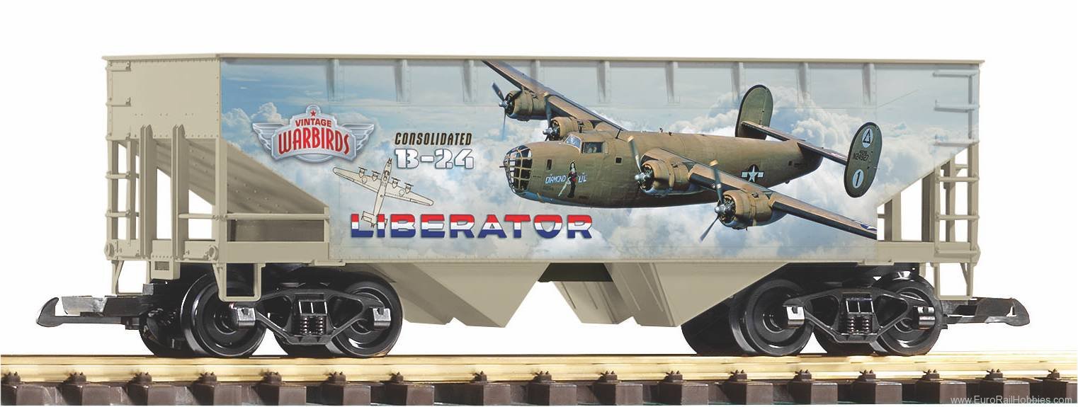 Piko 38968 G- US Ballast Car Offset-Side Vintage Warbird