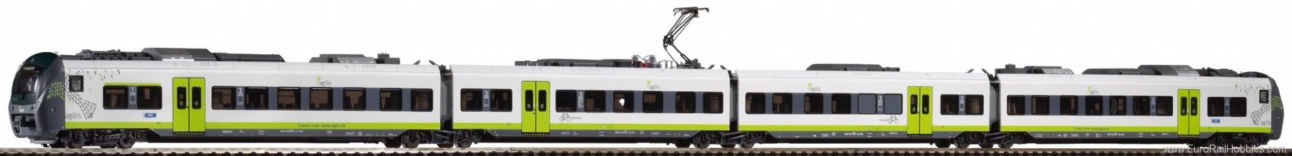 Piko 40273 N ET 440 Coradia 4-Unit Rail-Car Train Agilis