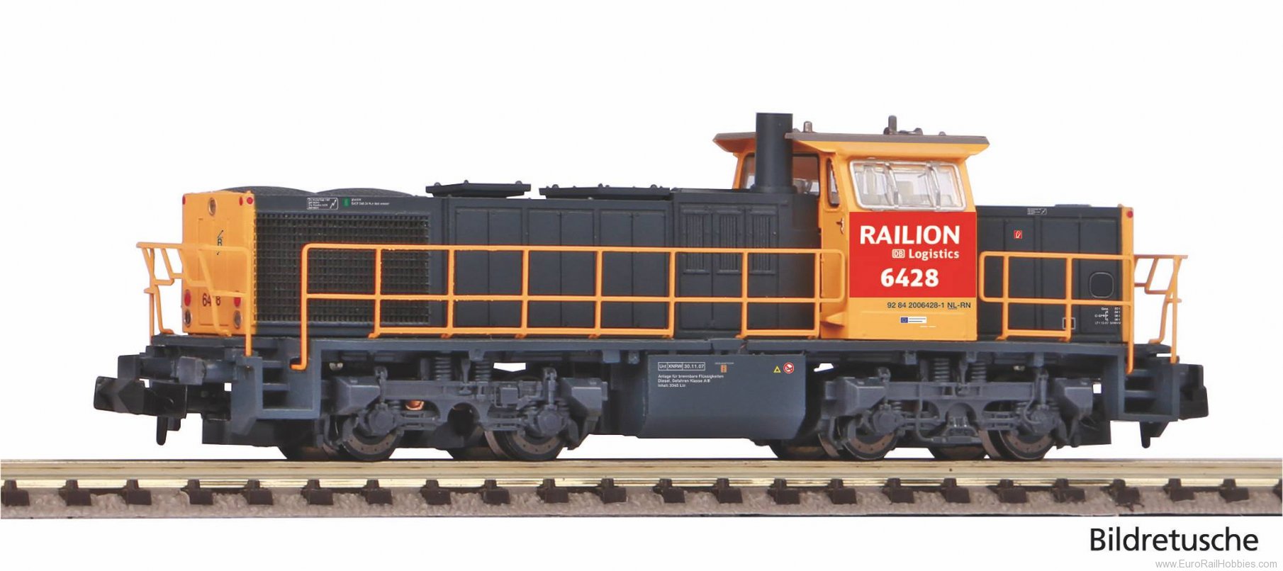Piko 40486 N-NL 6400 Railion Logistics Diesel Locomotive