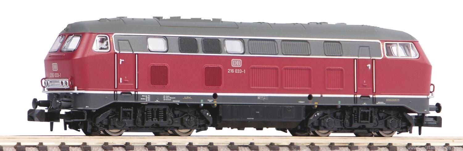 Piko 40529 N Diesel Locomotive BR 216 DB IV, incl. PIKO 