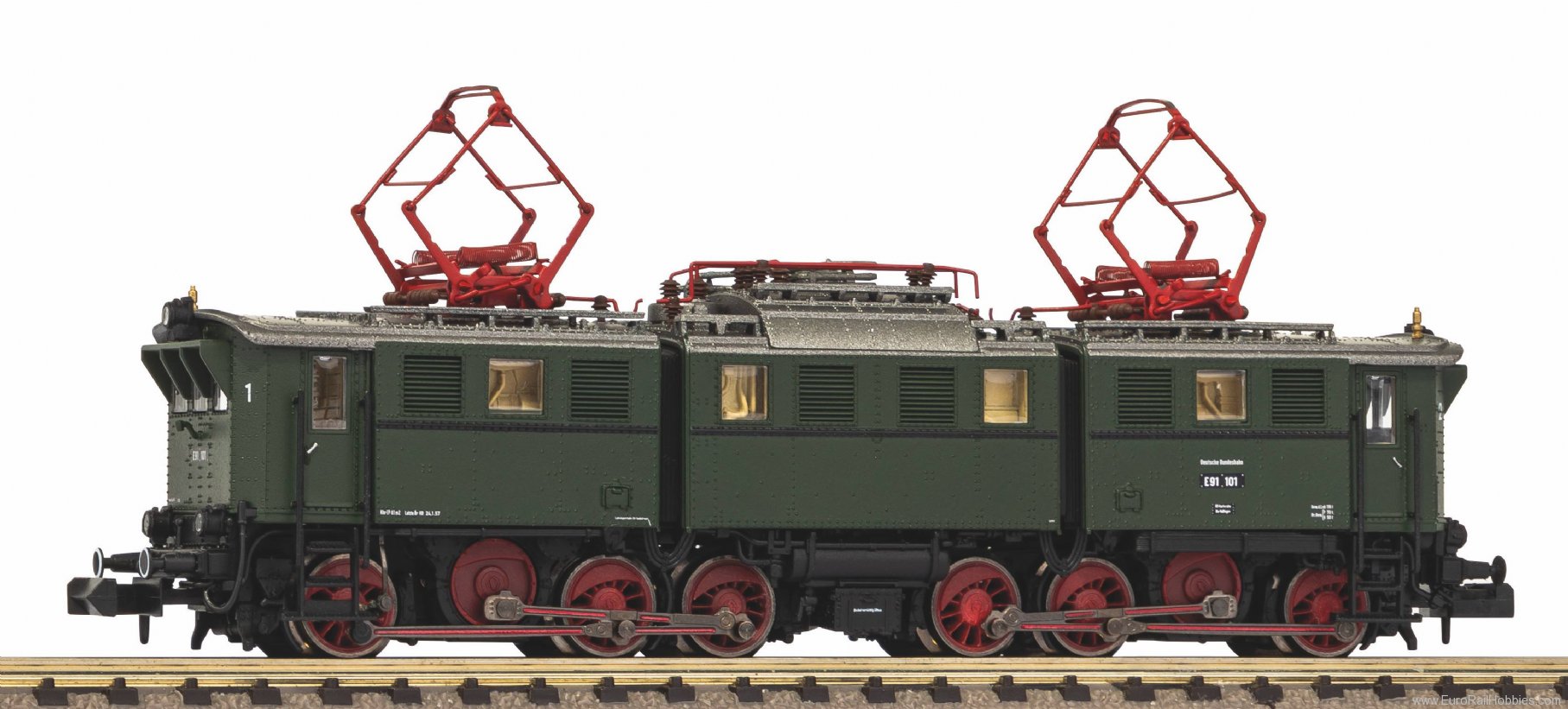 Piko 40543 N Electric Locomotive BR E 91 DB III, incl. P