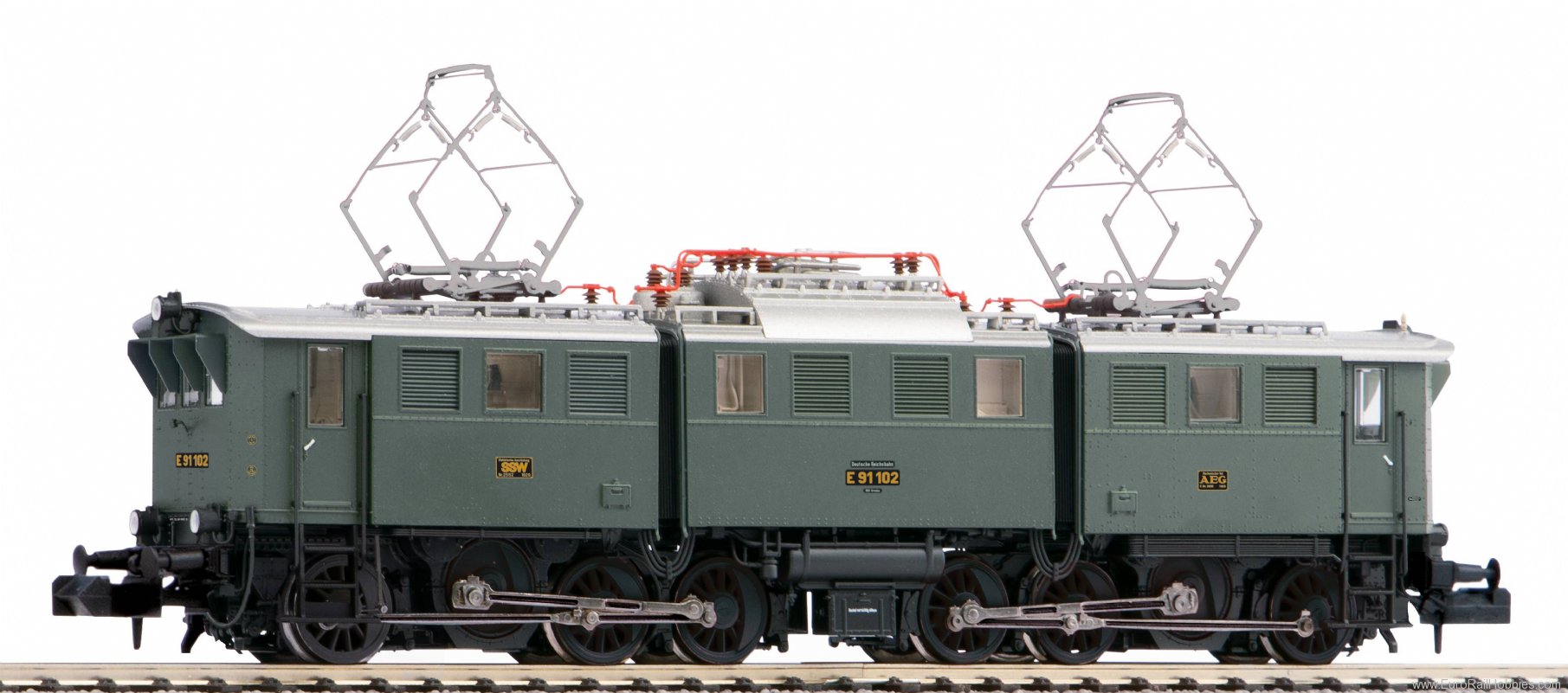 Piko 40544 N Electric Locomotive BR E 91 DRG II