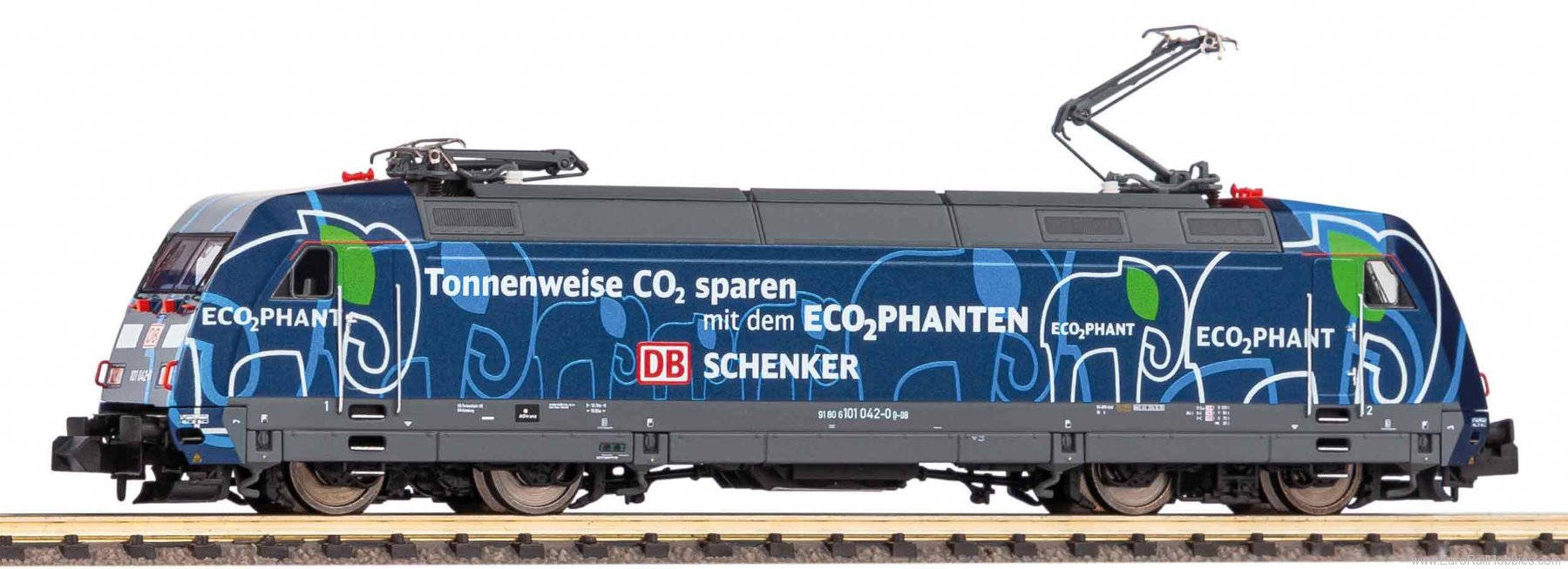 Piko 40566 N Electric locomotive BR 101 Ecophant DB AG V