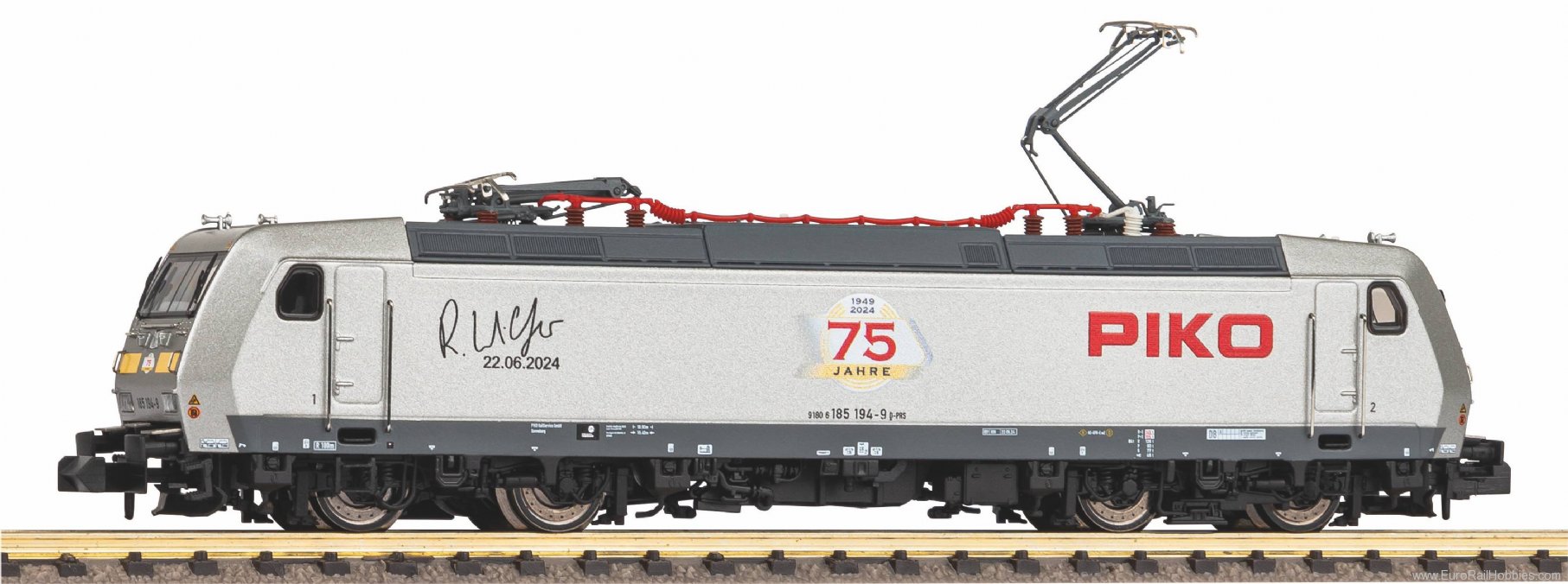 Piko 40588 N Electric locomotive BR 185 aï¿½ï¿½PIK