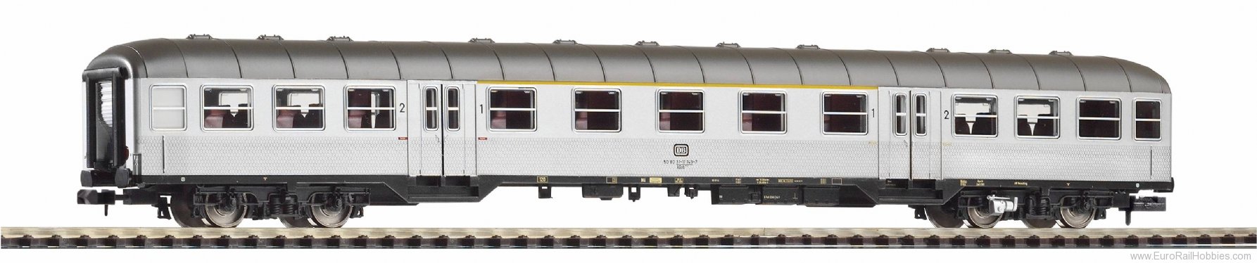 Piko 40648 N passenger car Silberling 1st / 2nd class DB