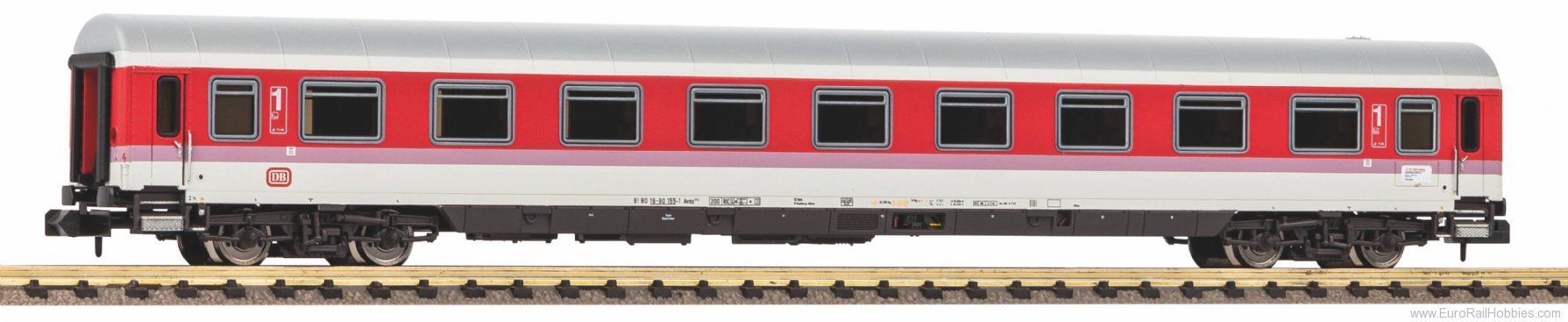 Piko 40666 N IC compartment car 1st class Avmz 111 DB IV